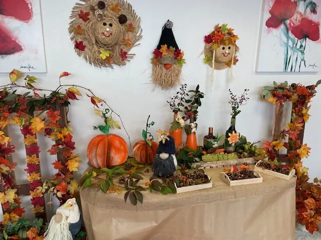 Décoration Automne/Chorale