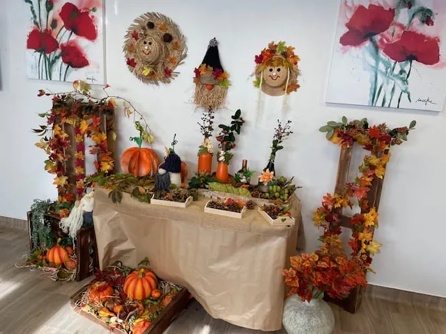 Décoration Automne/Chorale