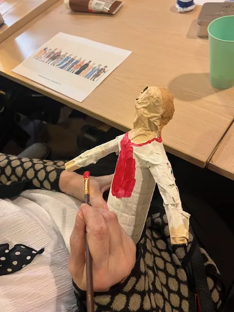 L'atelier de médiation artistique du mardi : c'est géant !