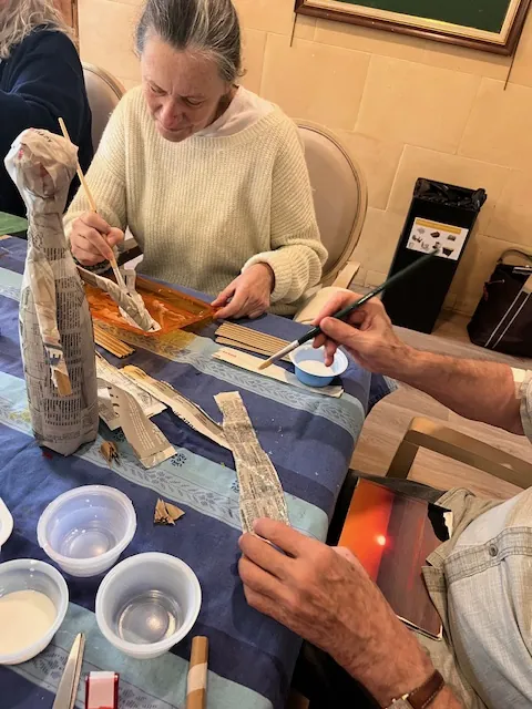 L'atelier de médiation artistique du mardi : c'est géant !