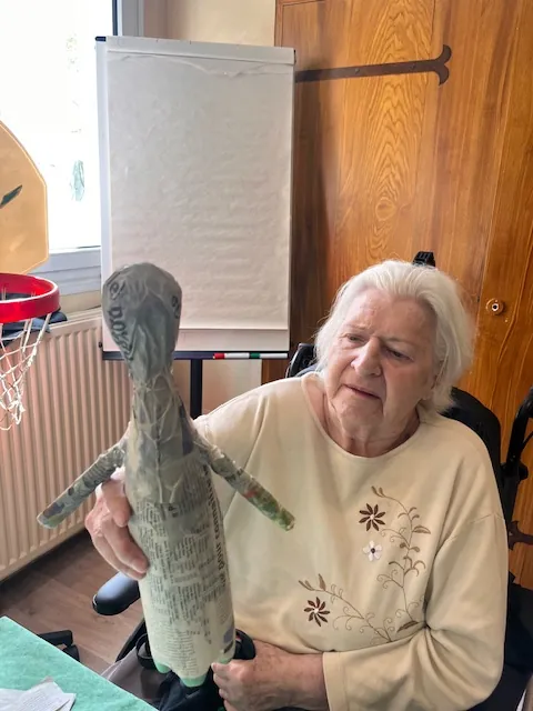 L'atelier de médiation artistique du mardi : c'est géant !
