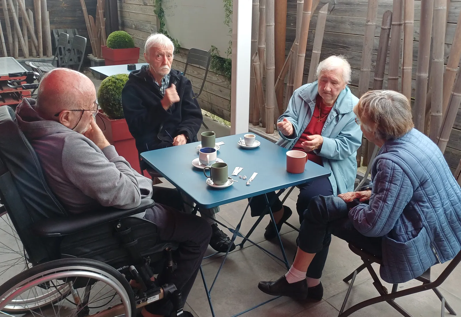 "Un p'tit café !" le samedi