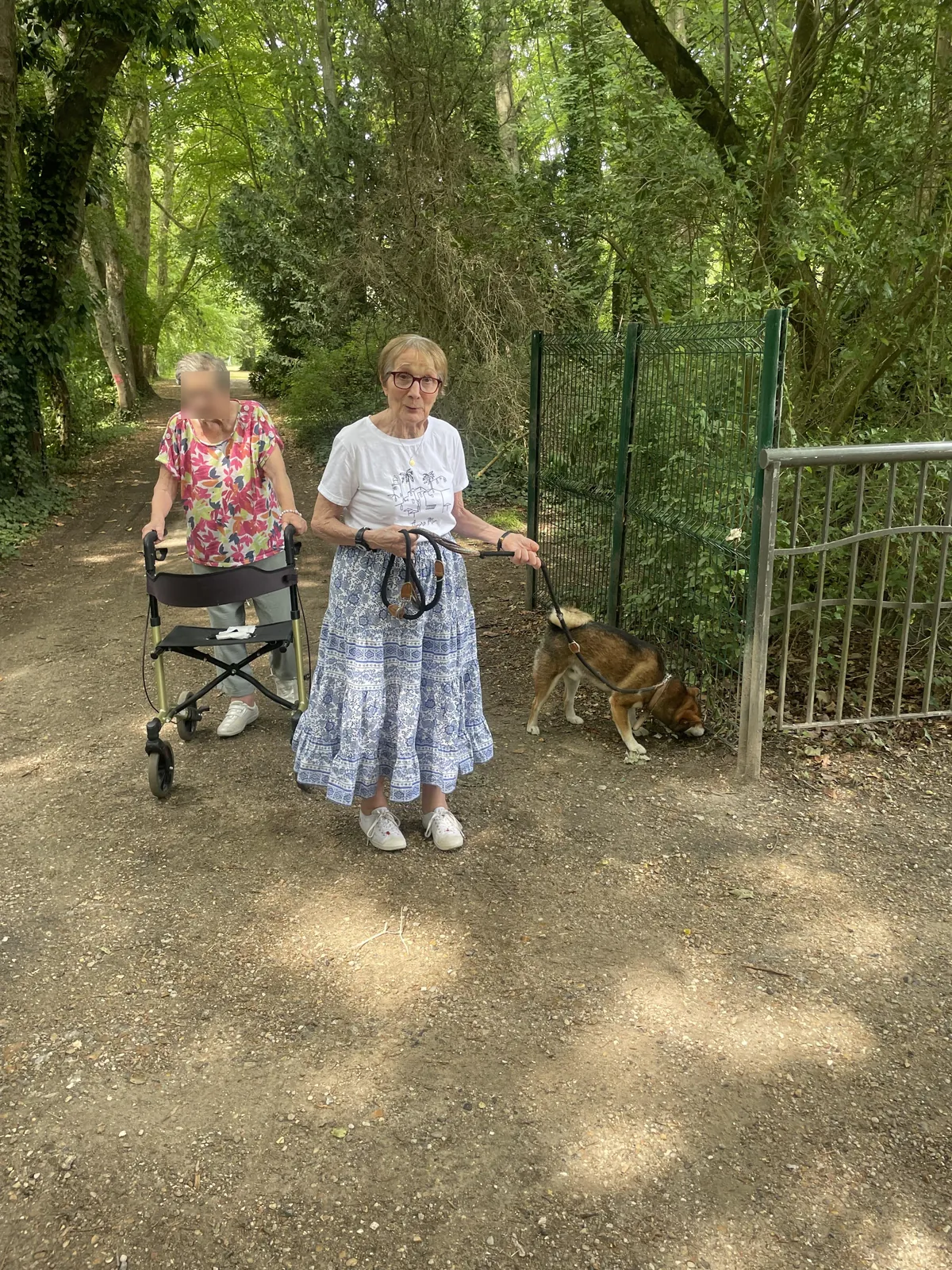 MEDIATION ANIMALE :  Visite de Tango 