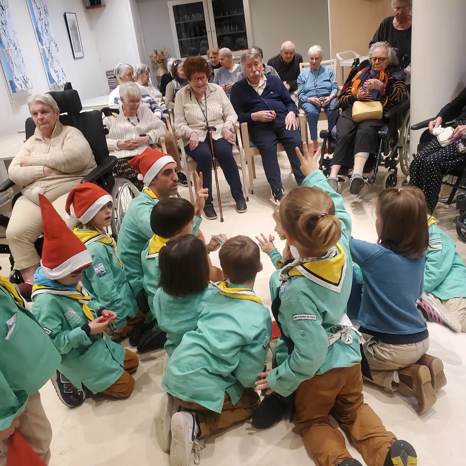 Le 10/12/2023 la rencontre des Scouts de Clichy  