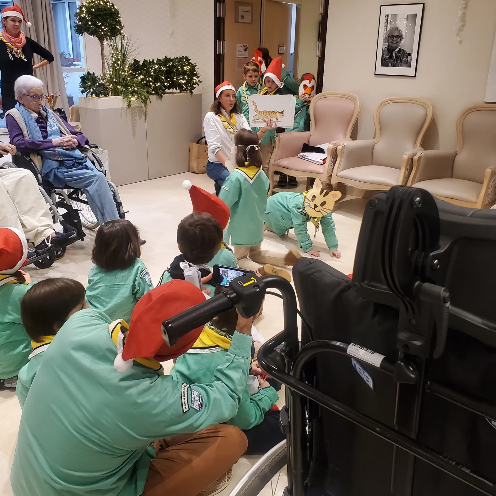 Le 10/12/2023 la rencontre des Scouts de Clichy  