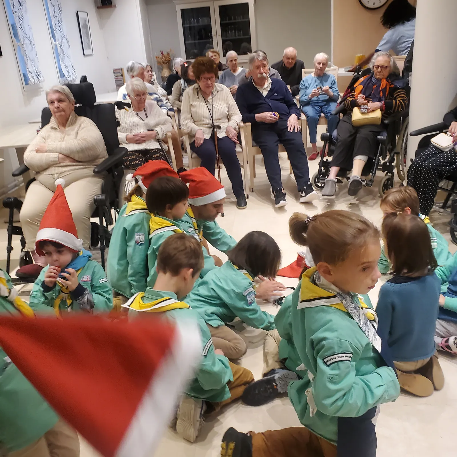 Le 10/12/2023 la rencontre des Scouts de Clichy  