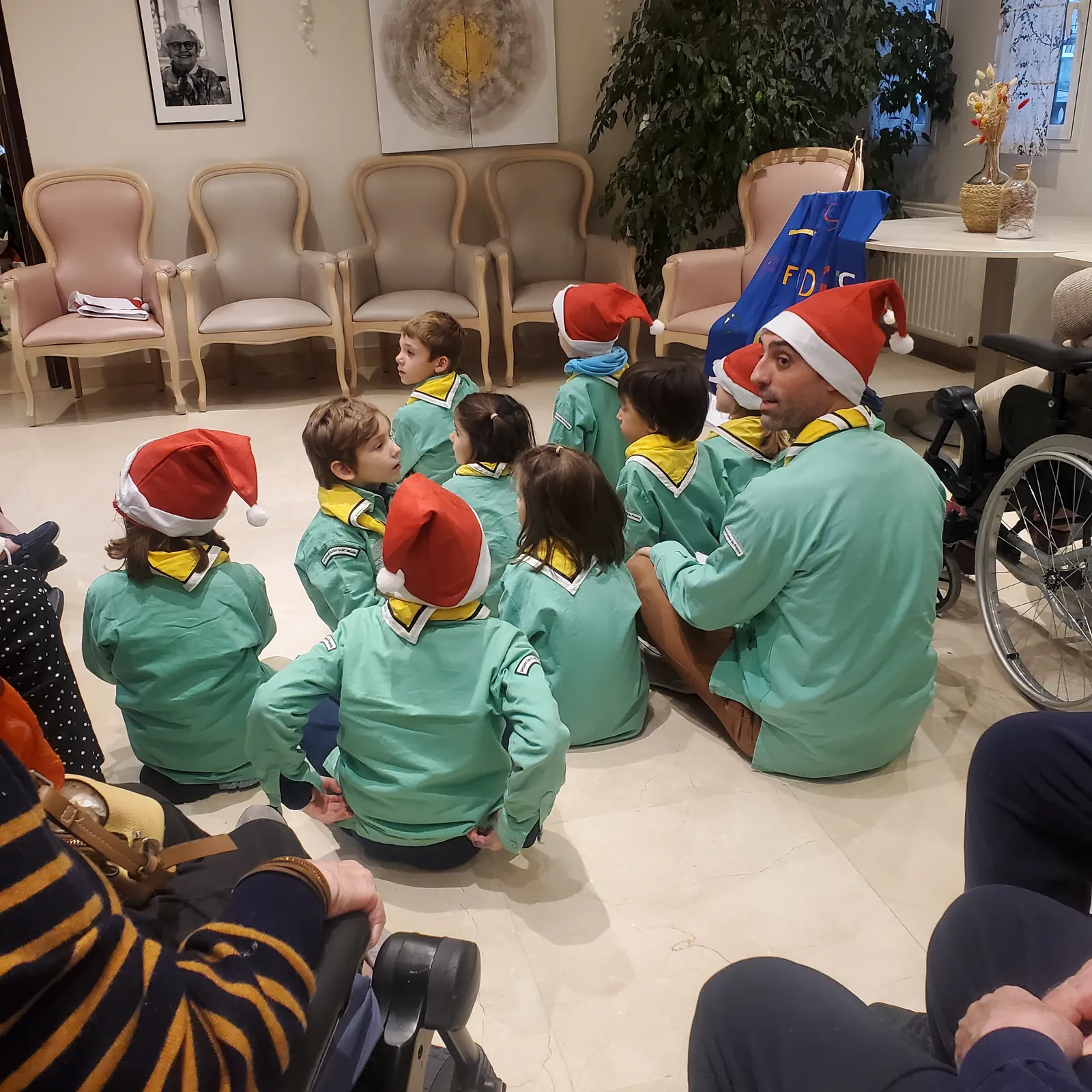 Le 10/12/2023 la rencontre des Scouts de Clichy  