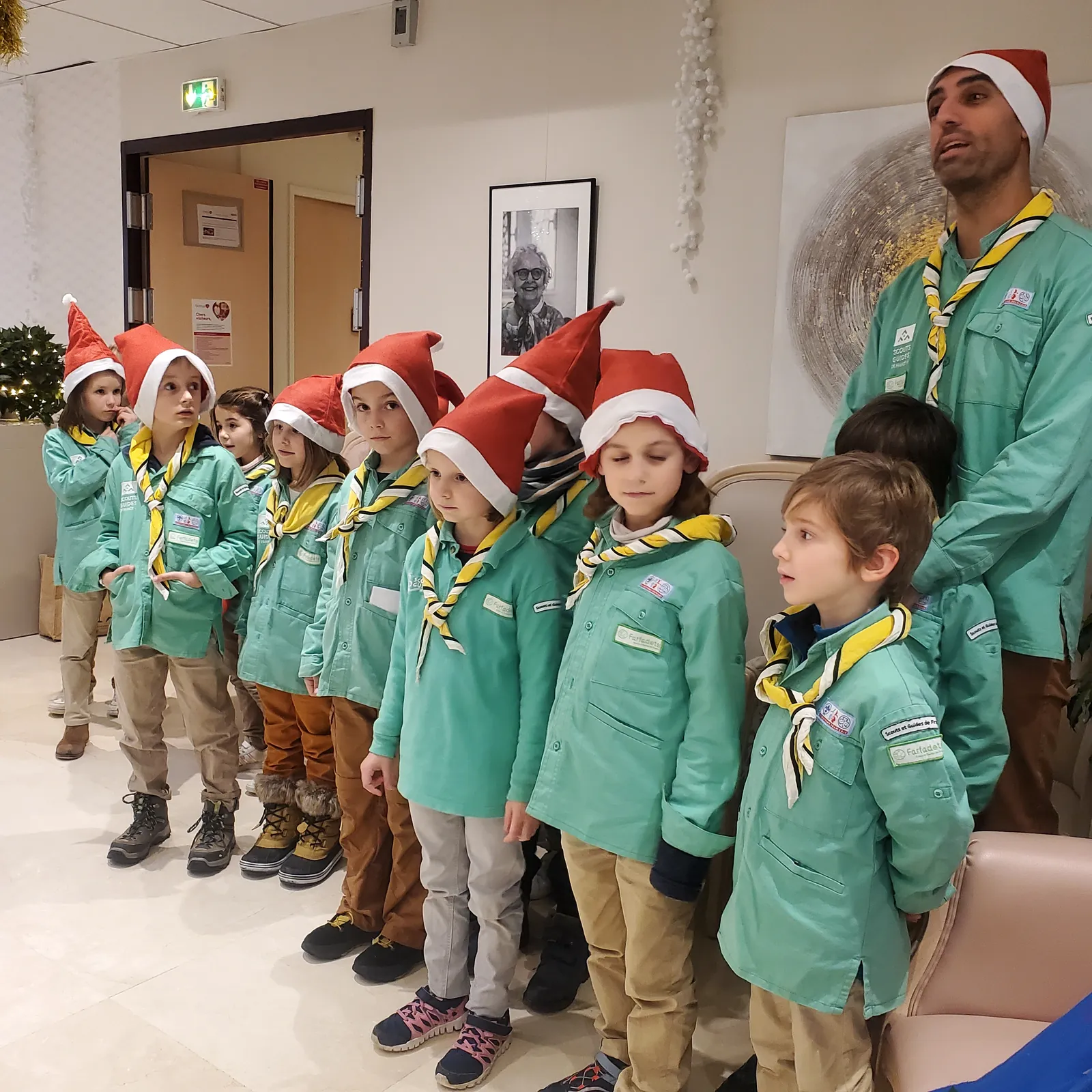 Le 10/12/2023 la rencontre des Scouts de Clichy  
