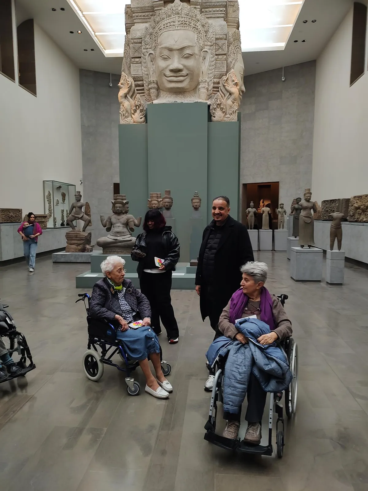 L'Asie n'a plus de secret pour nous depuis la visite du musée Guimet.