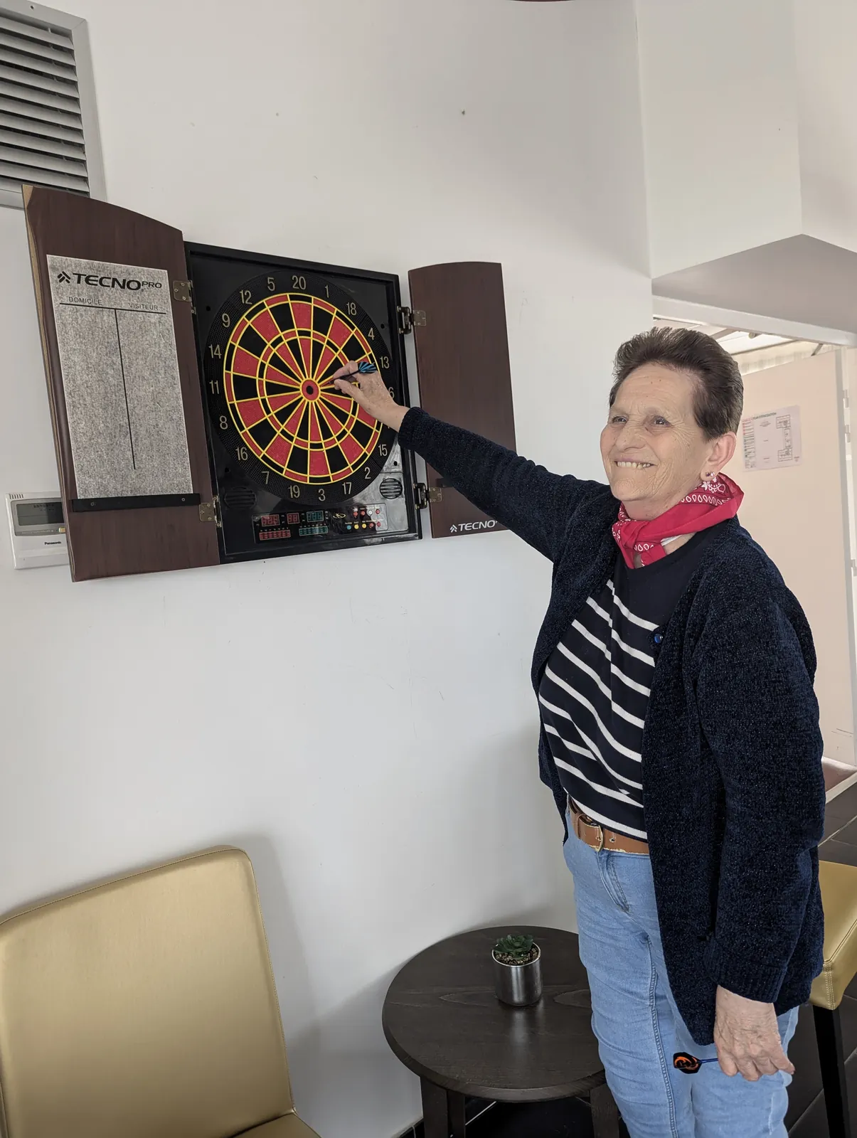 Un moment d'échange, de bien-être et un tournoi de fléchettes !