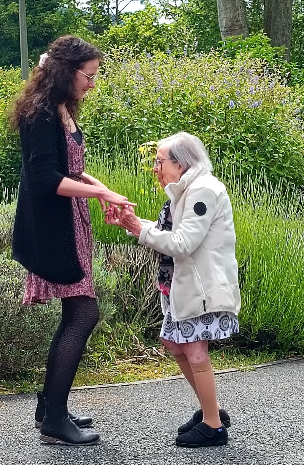 Le mercredi : c'est garden party ... intergénérationnelle !