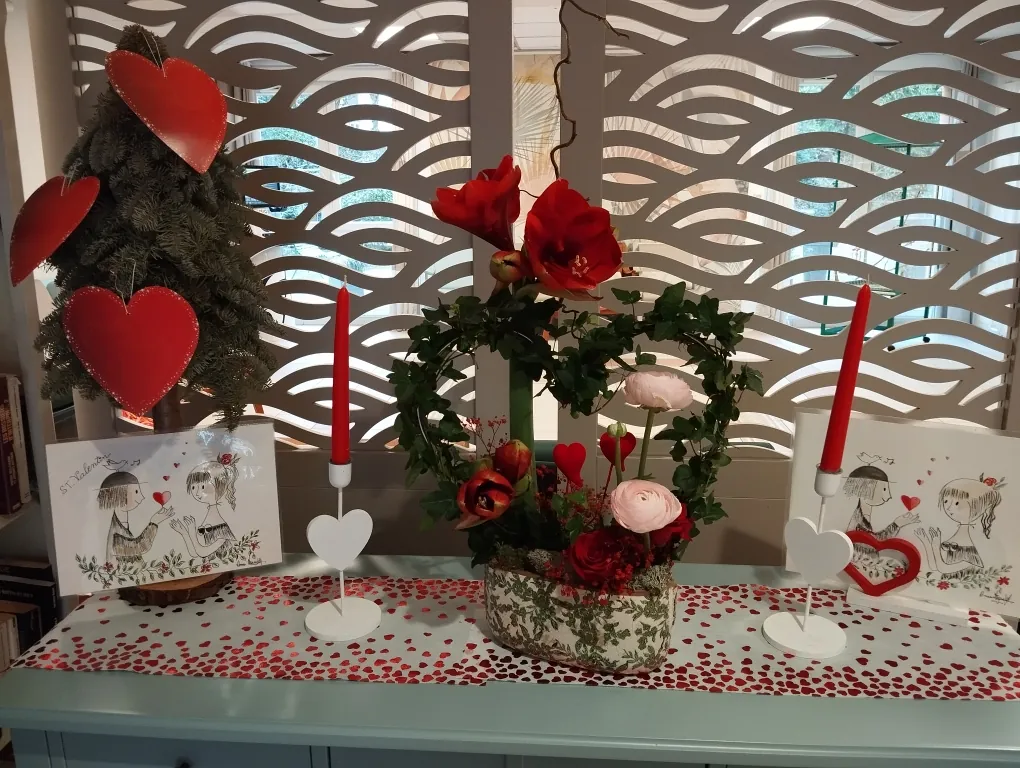 La Saint Valentin se prépare à la Fontaine Médicis ! 