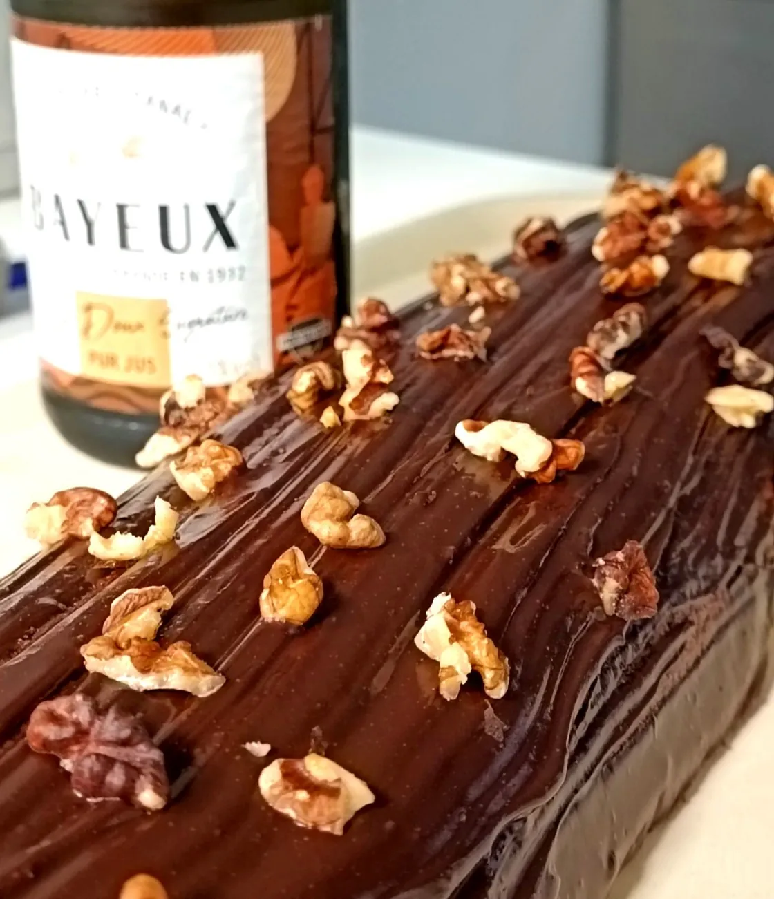 Une bûche presque parfaite !