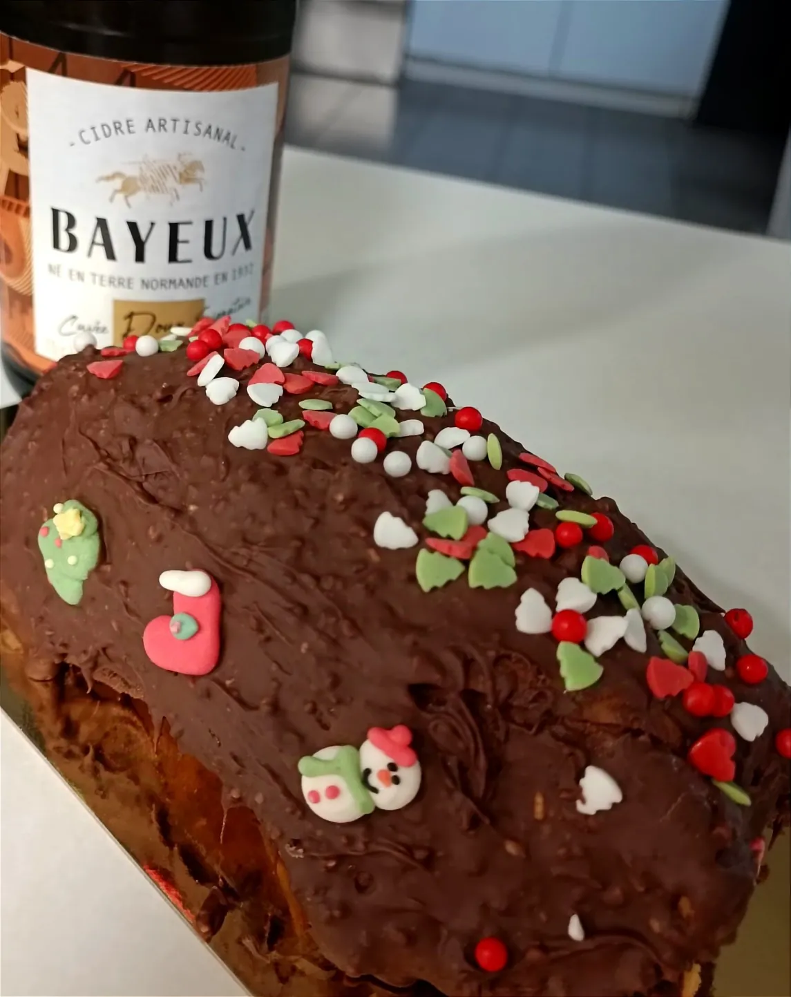 Une bûche presque parfaite !