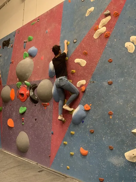 Défi escalade pour les JO relevé !!