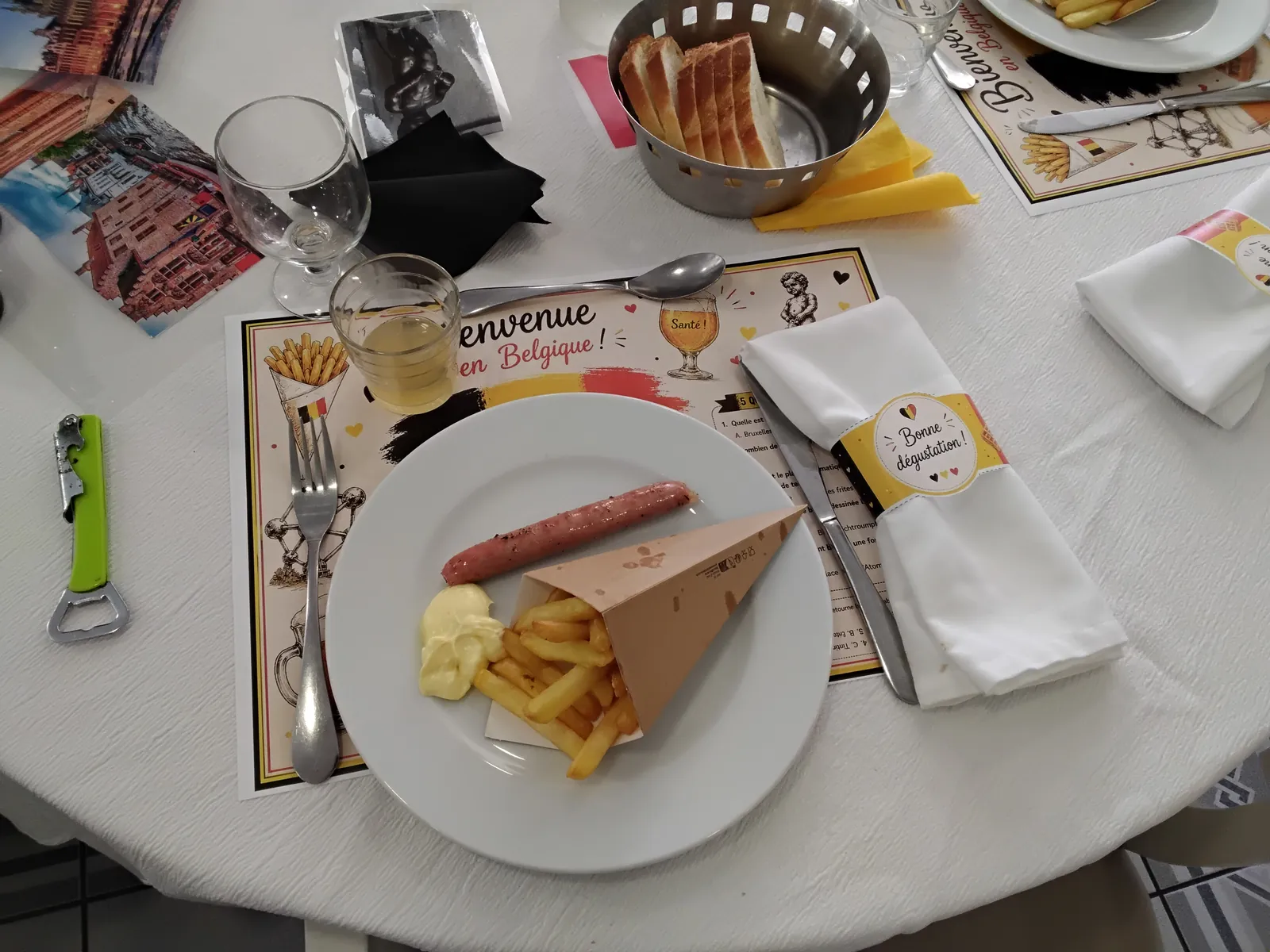 Une journée aux couleurs de la Belgique !