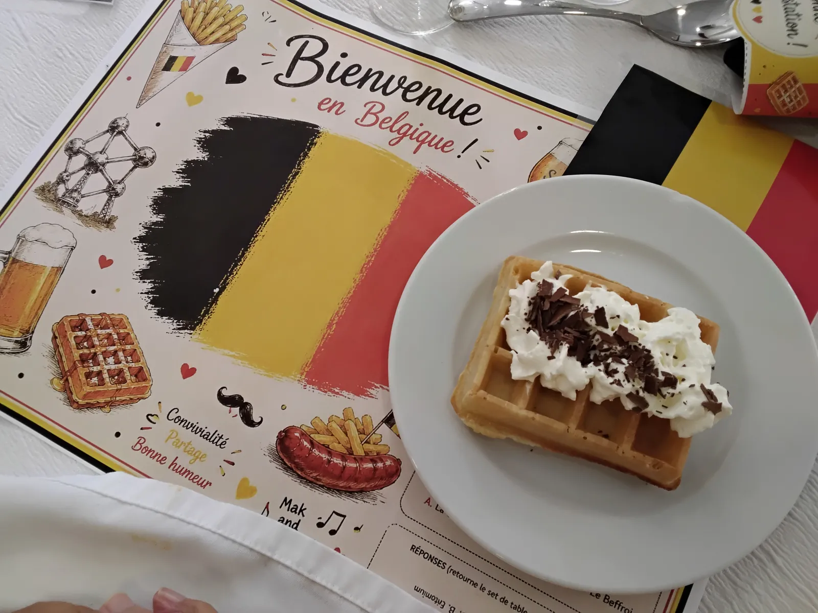 Une journée aux couleurs de la Belgique !