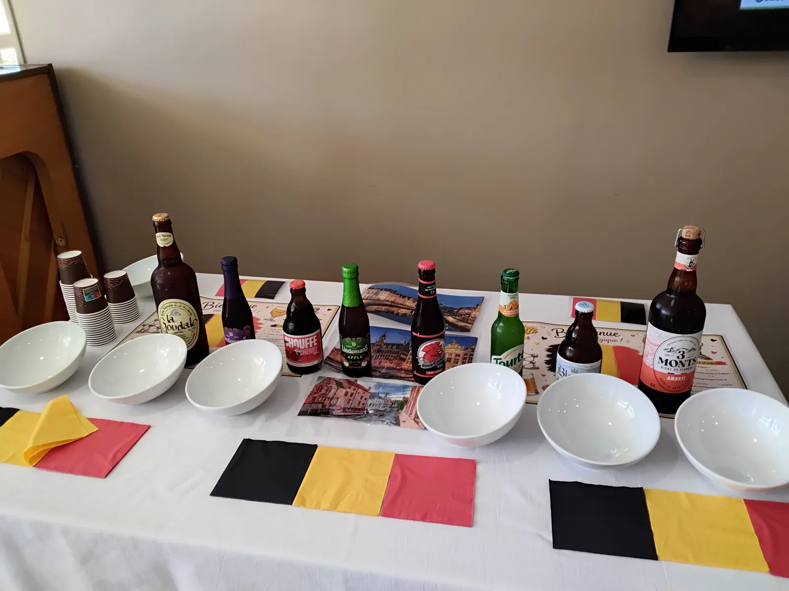 Une journée aux couleurs de la Belgique !