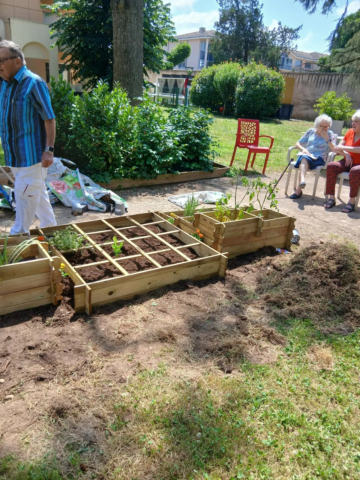 Un petit potager, de grands moments partagés ! 
