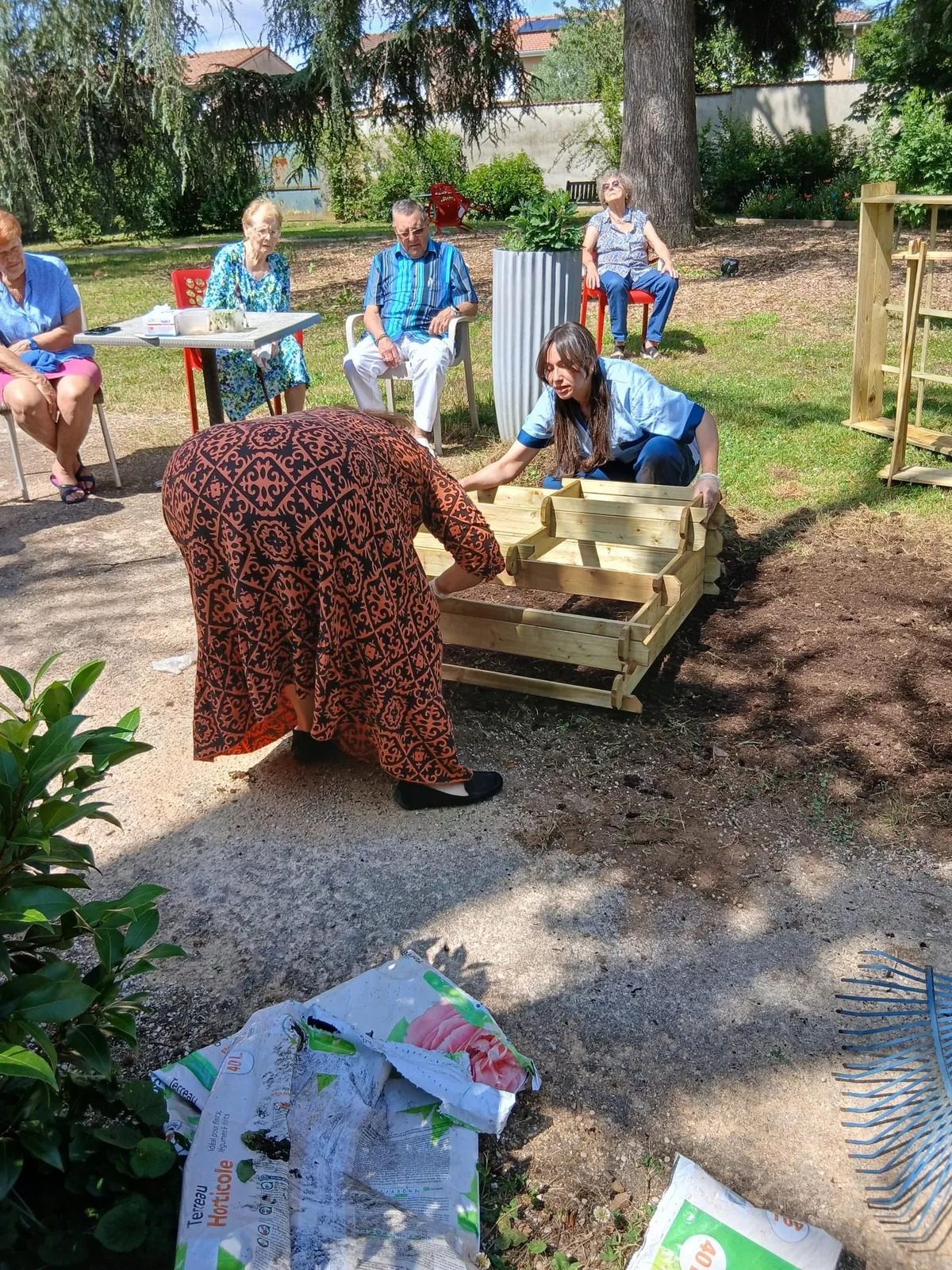 Un petit potager, de grands moments partagés ! 