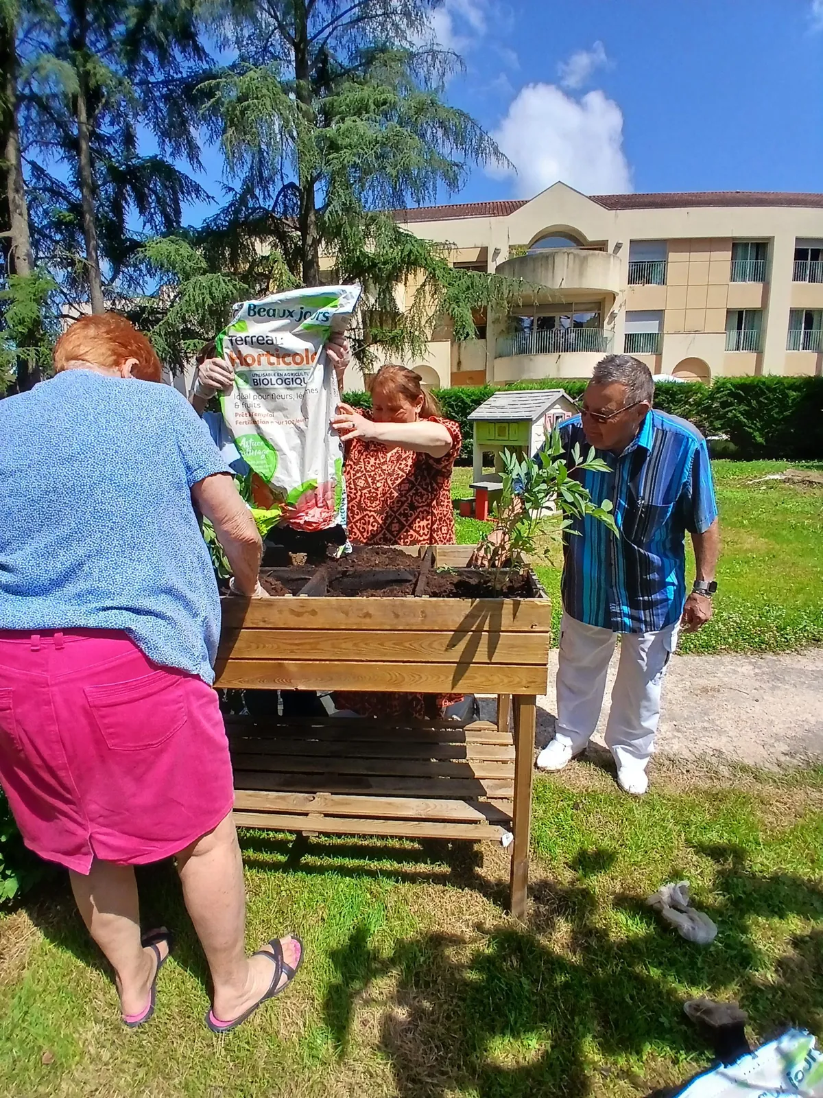 Un petit potager, de grands moments partagés ! 