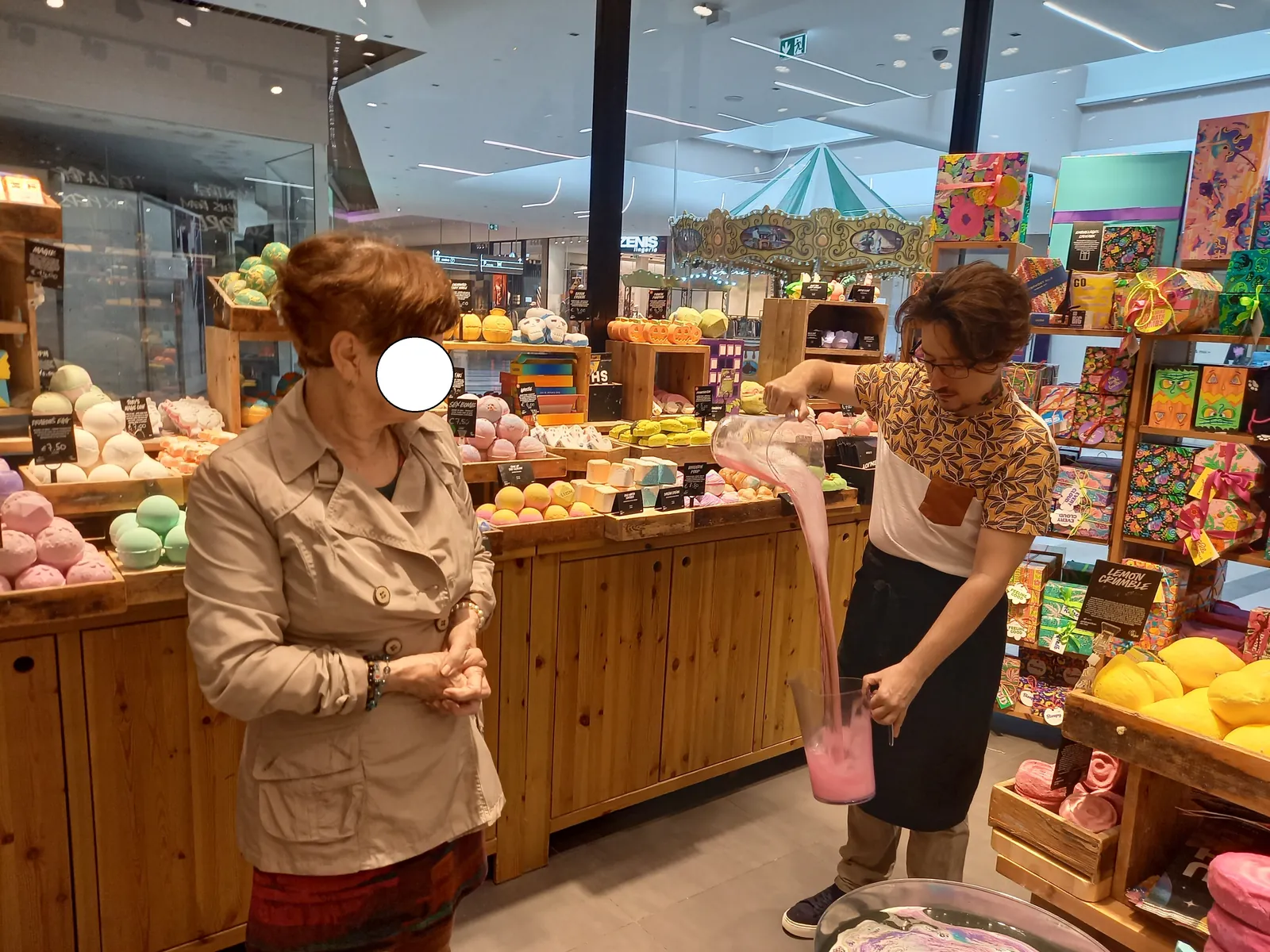 Merci à Lush !