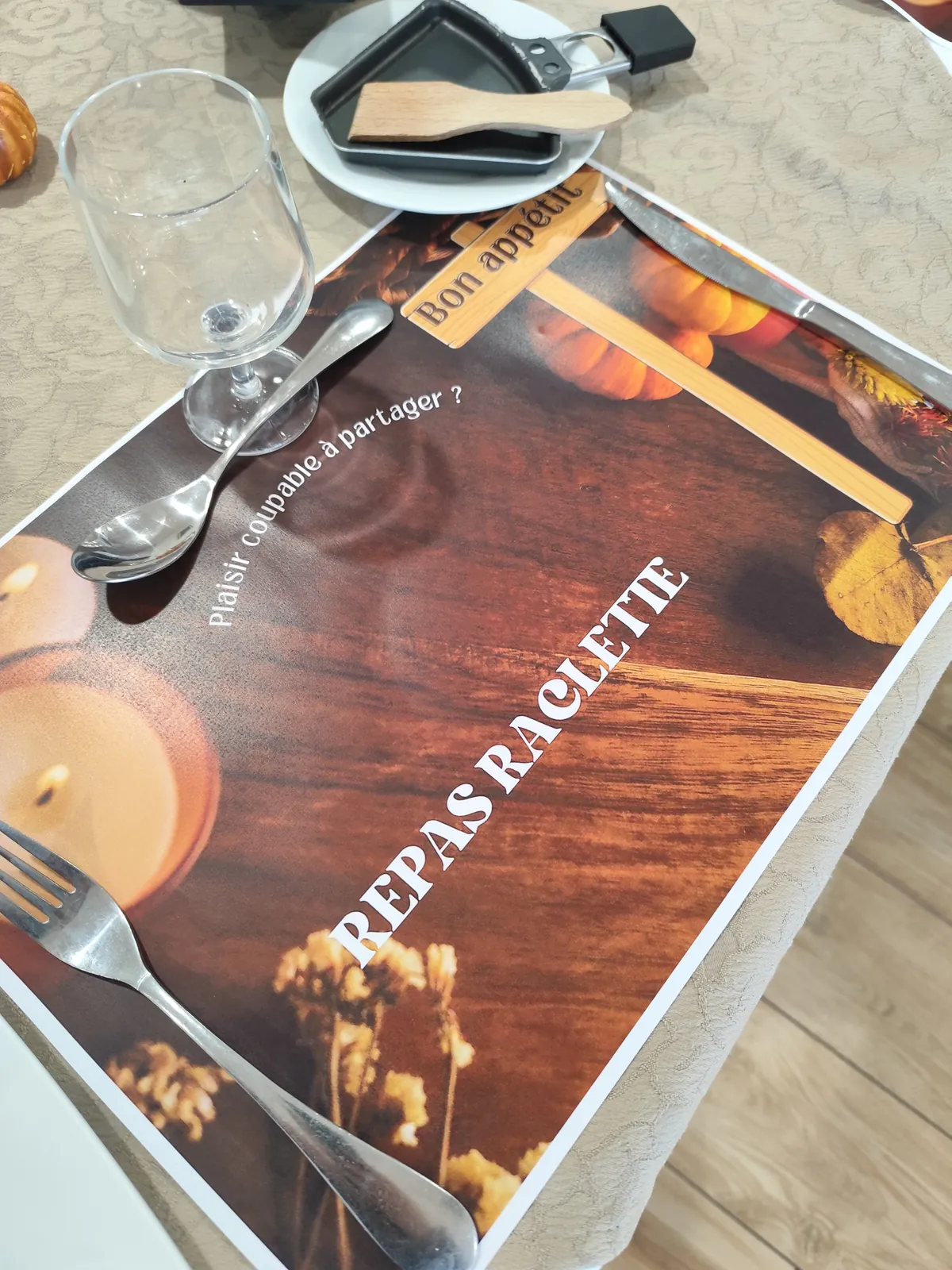 Repas raclette  