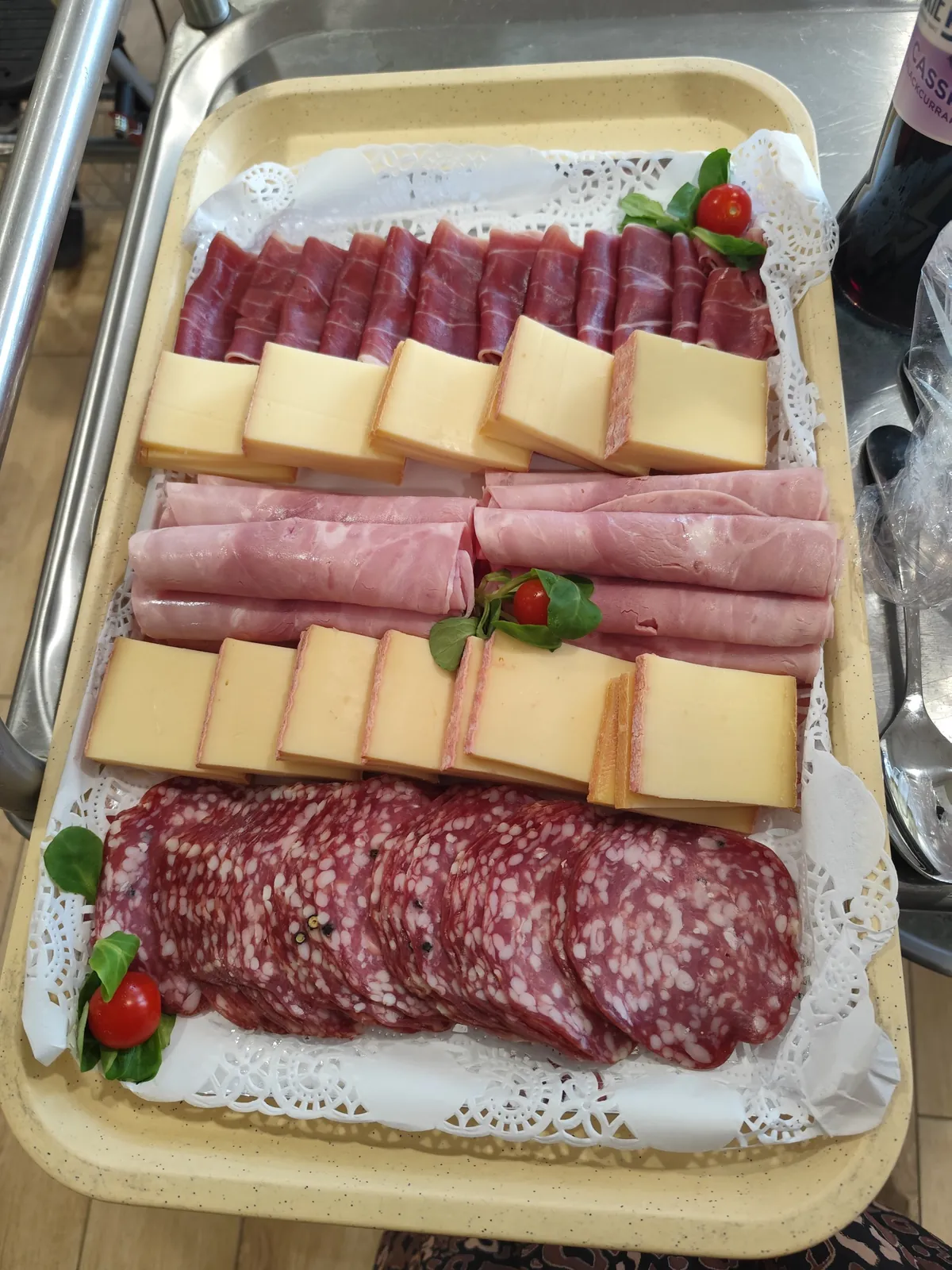 Repas raclette  