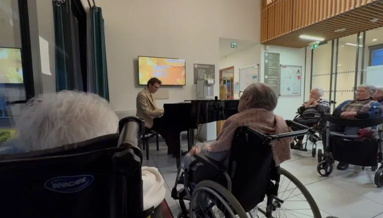 Un beau moment musical aux Jardins de l'Aunette