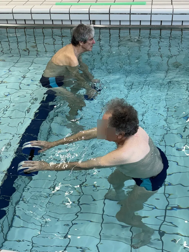 Après la gym, l'aquagym....