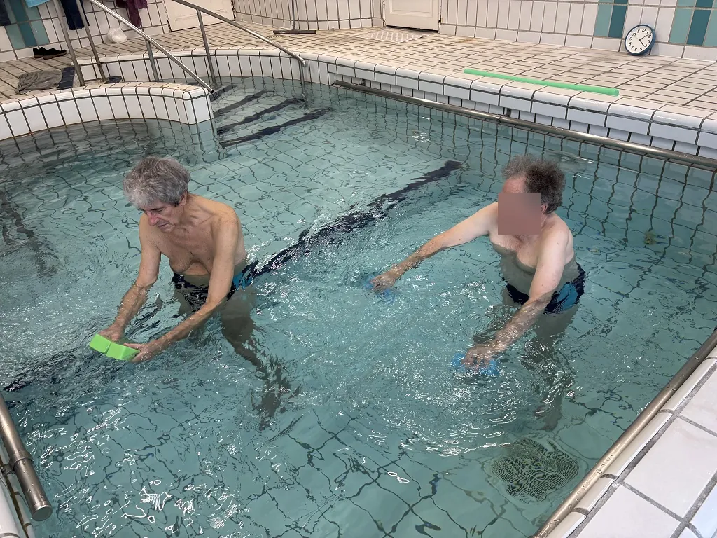 Après la gym, l'aquagym....
