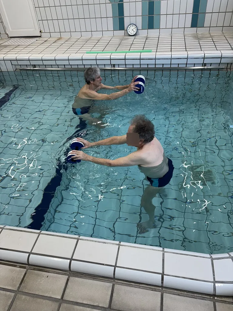 Après la gym, l'aquagym....