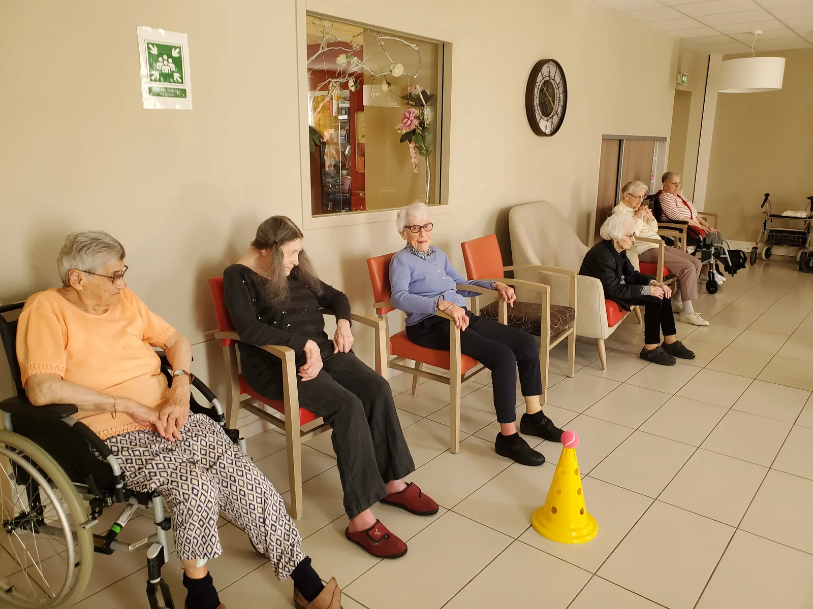 Une séance d'équilibre avec Alexandre, nouvel EAPA