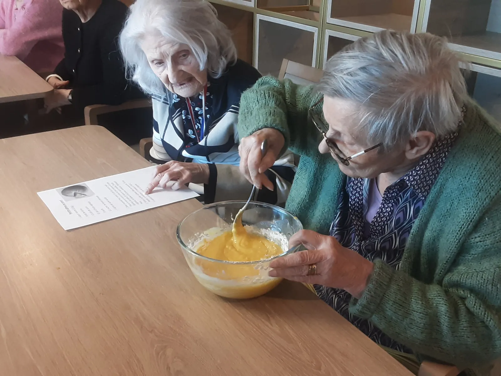 Atelier pâtisserie à l'unité protégée