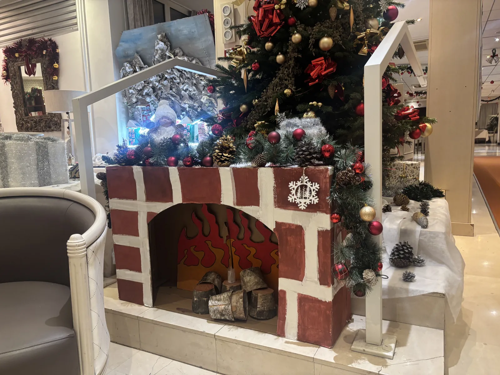 La magie de Noël s’installe à la résidence Les Marines