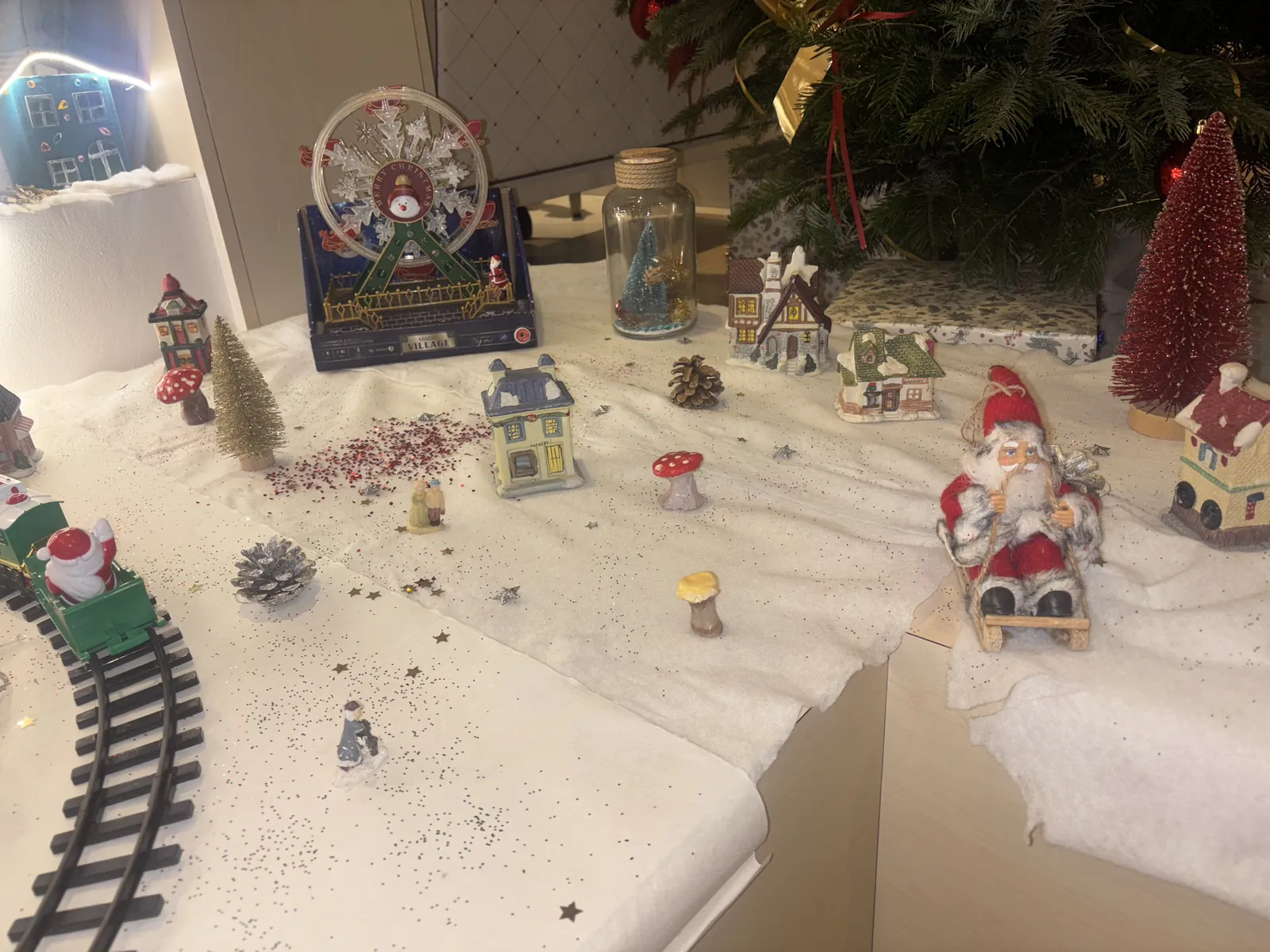La magie de Noël s’installe à la résidence Les Marines