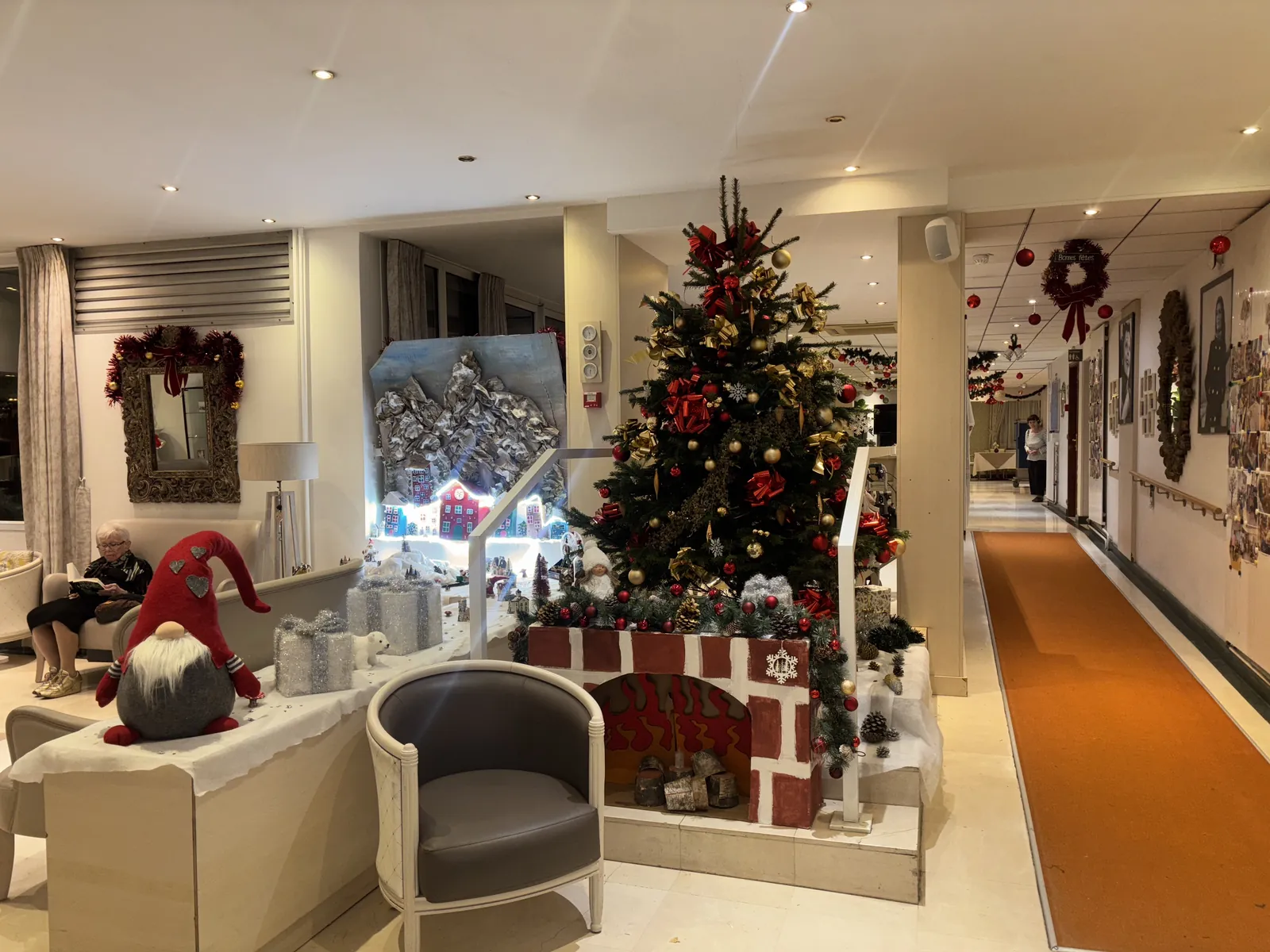 La magie de Noël s’installe à la résidence Les Marines