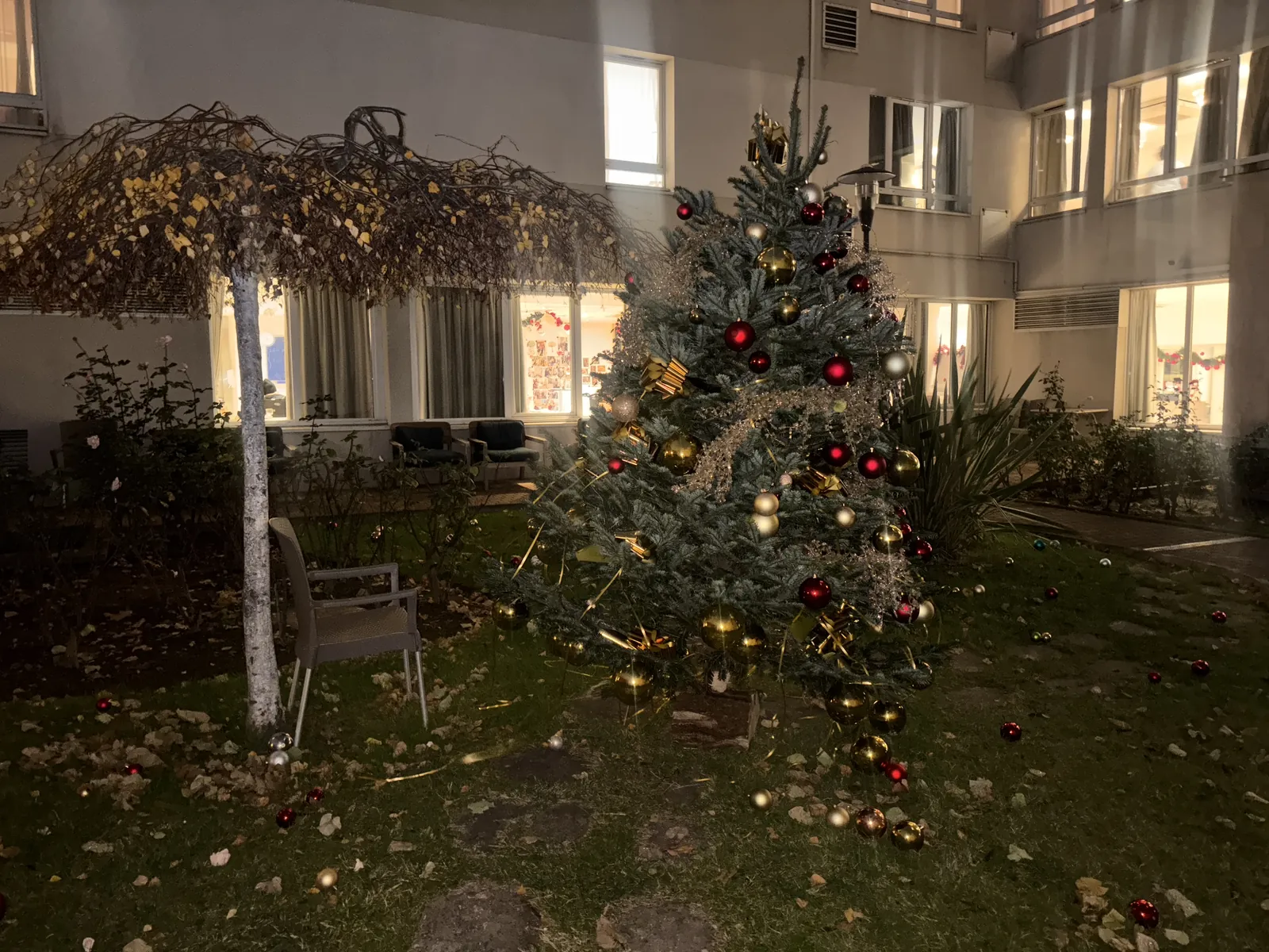 La magie de Noël s’installe à la résidence Les Marines