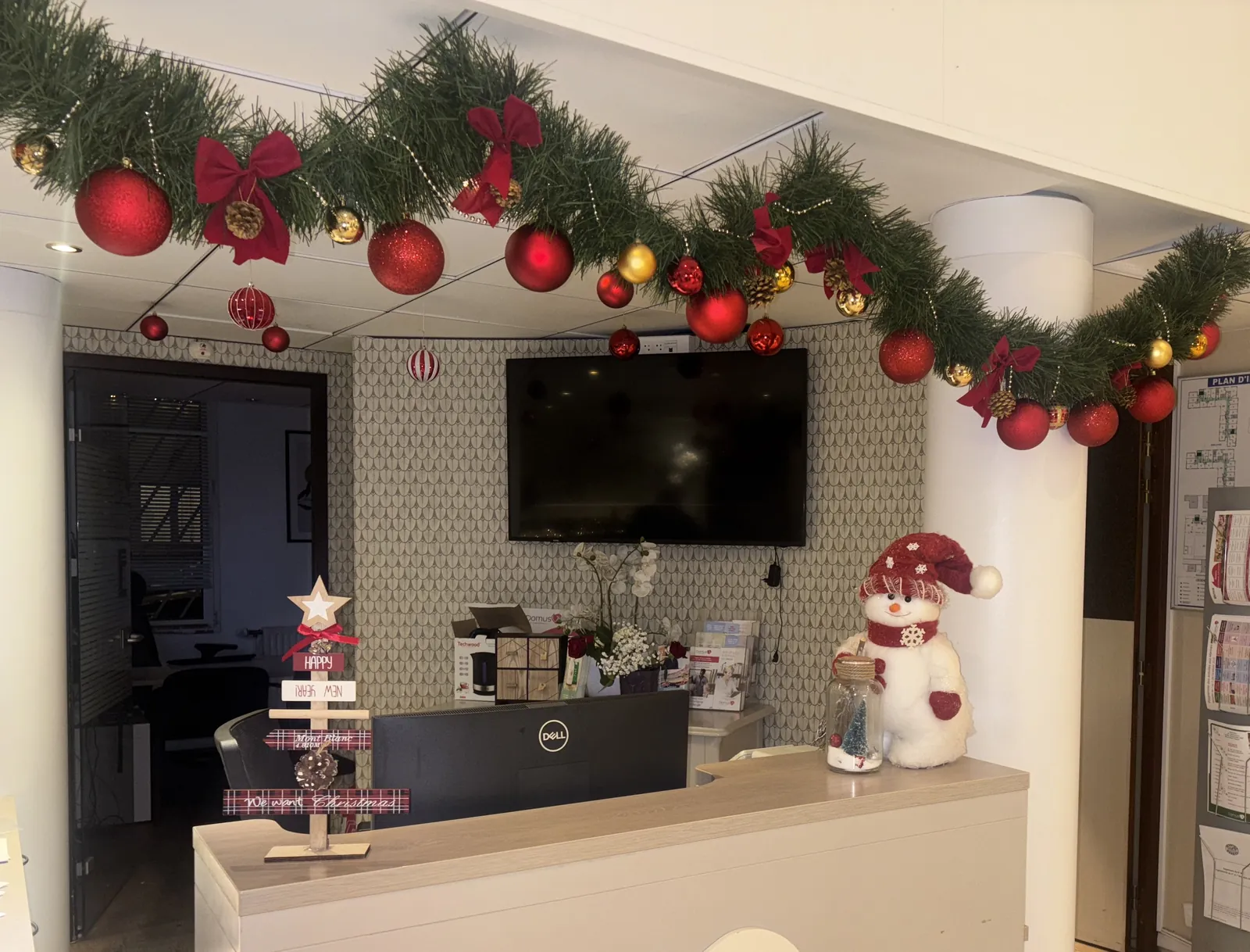 La magie de Noël s’installe à la résidence Les Marines