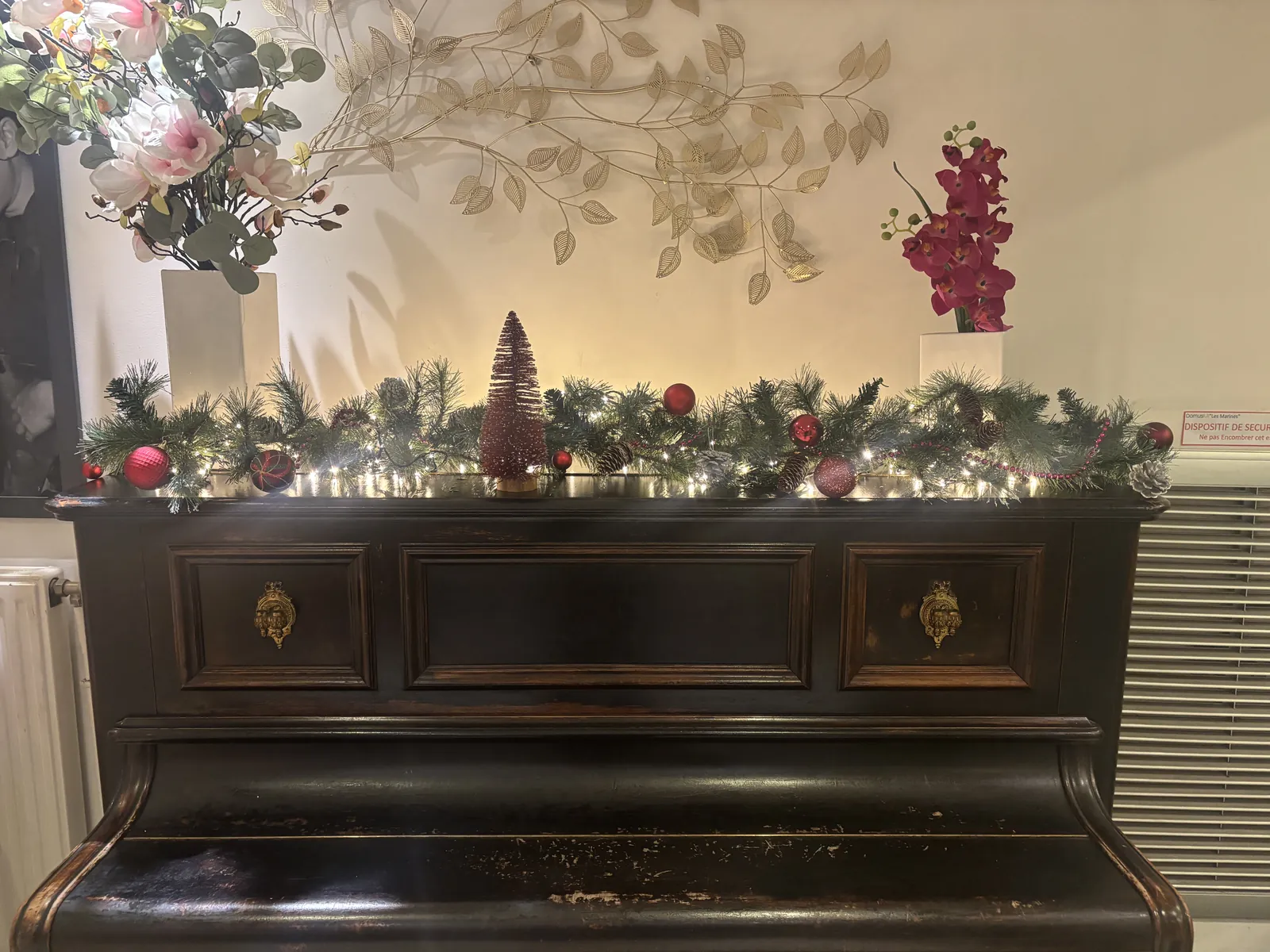 La magie de Noël s’installe à la résidence Les Marines