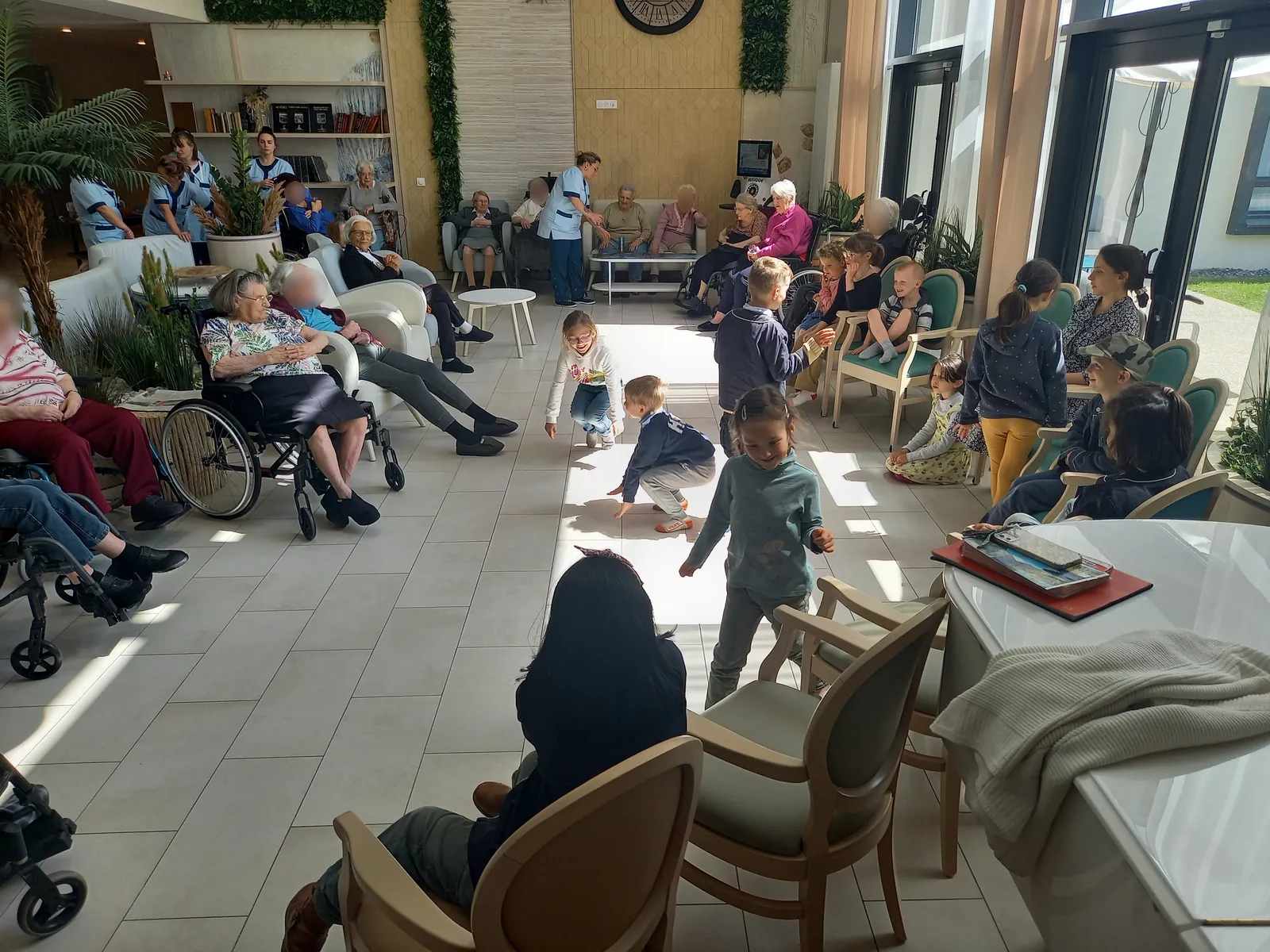 Rencontre intergénérationnelle !
