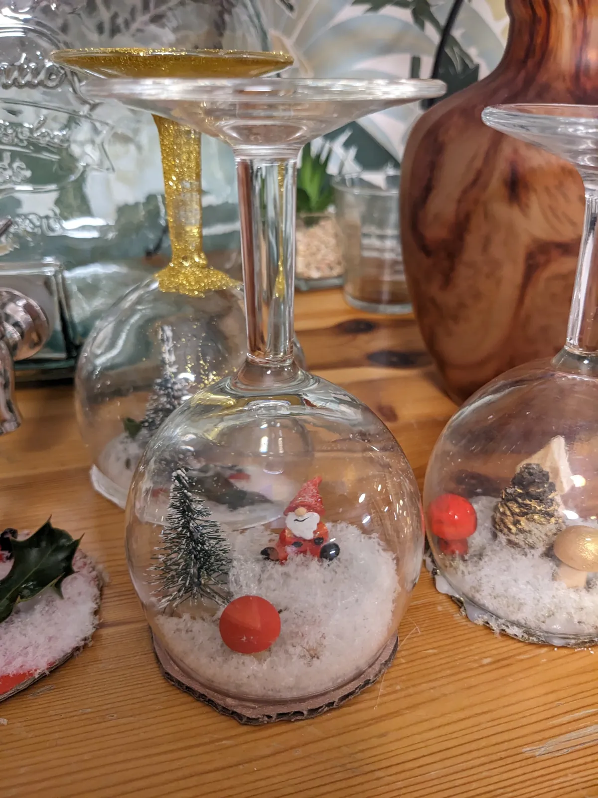 La magie de Noël s'invite dans la maison. 