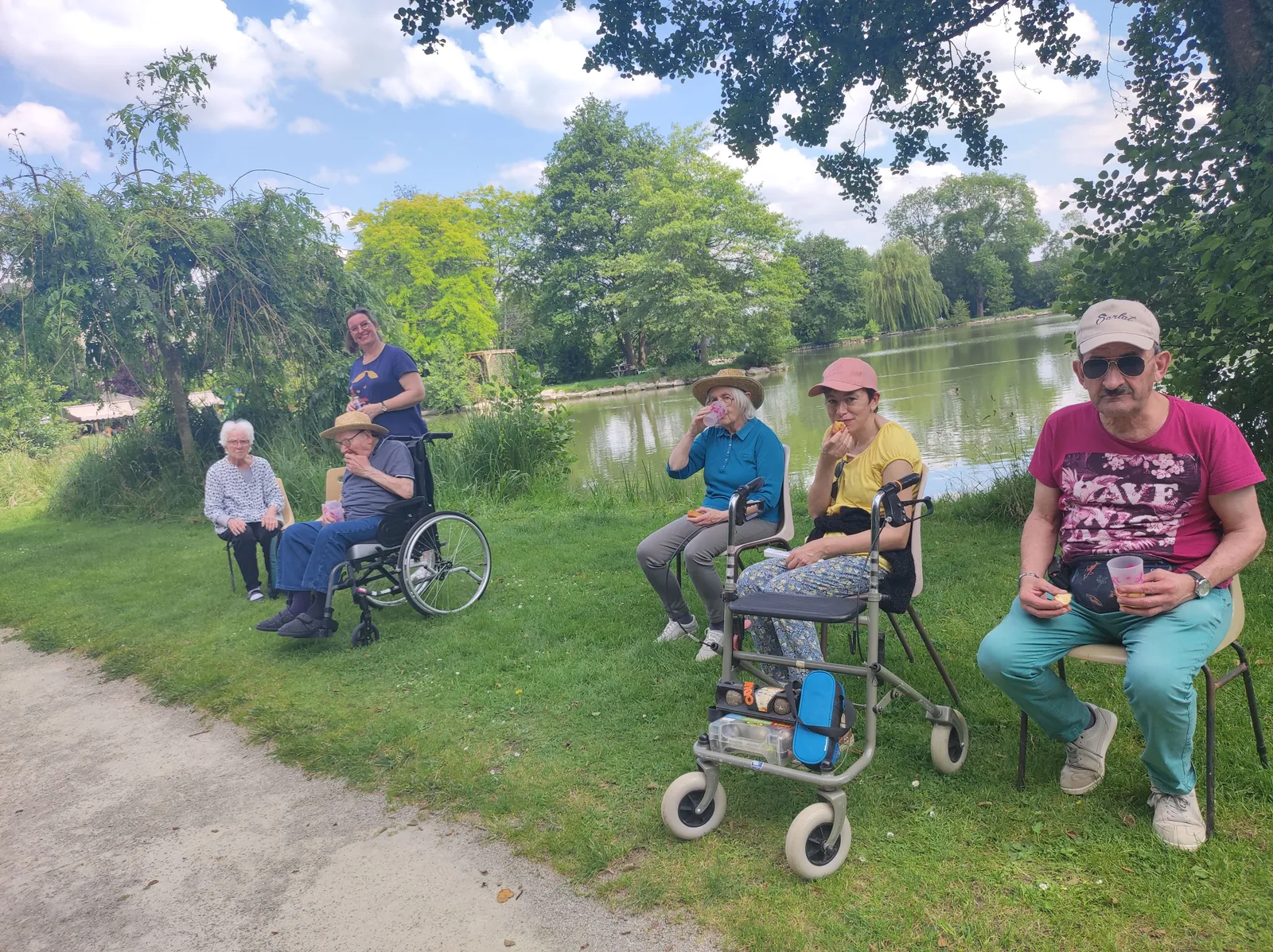 Sortie au plan d'eau d'Argentan