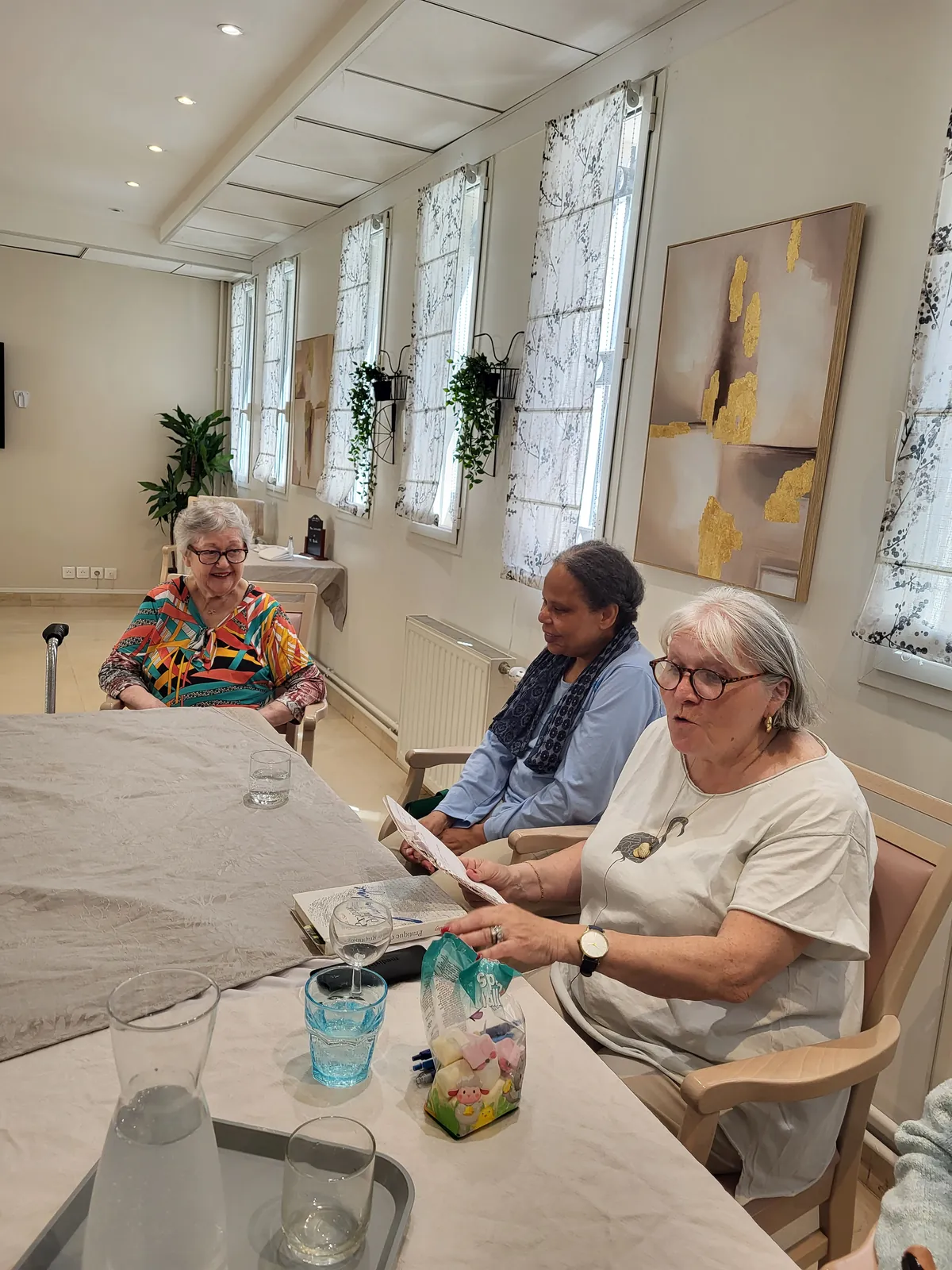 Atelier communication  a la résidence les Adrets 
