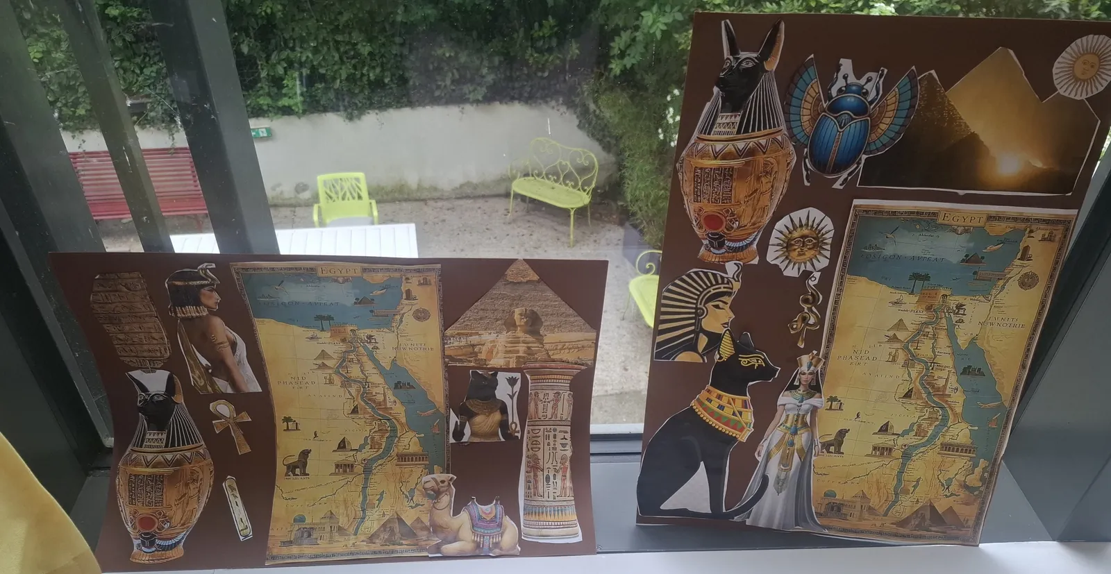 Atelier créatif du lundi : Voyage en Égypte