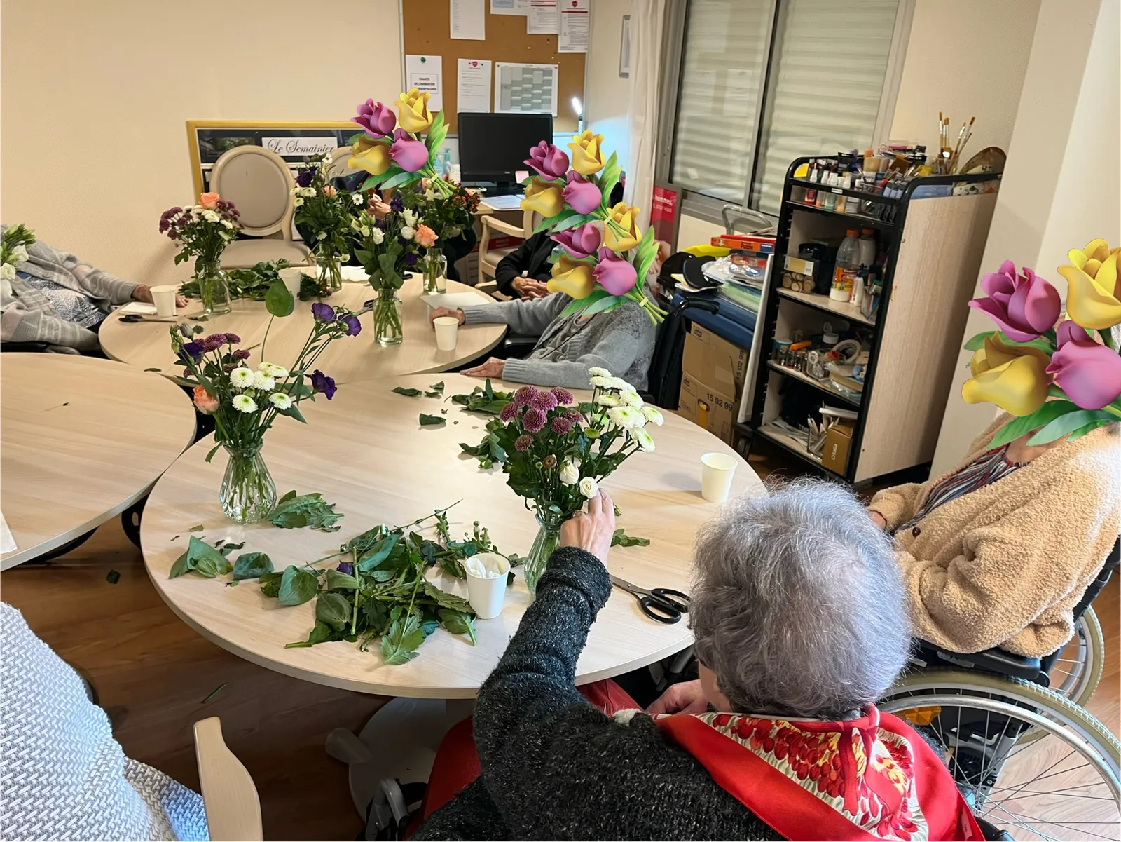 Une semaine sous le signe des fleurs !
