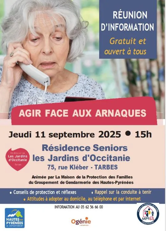 Agir face aux arnaques. 