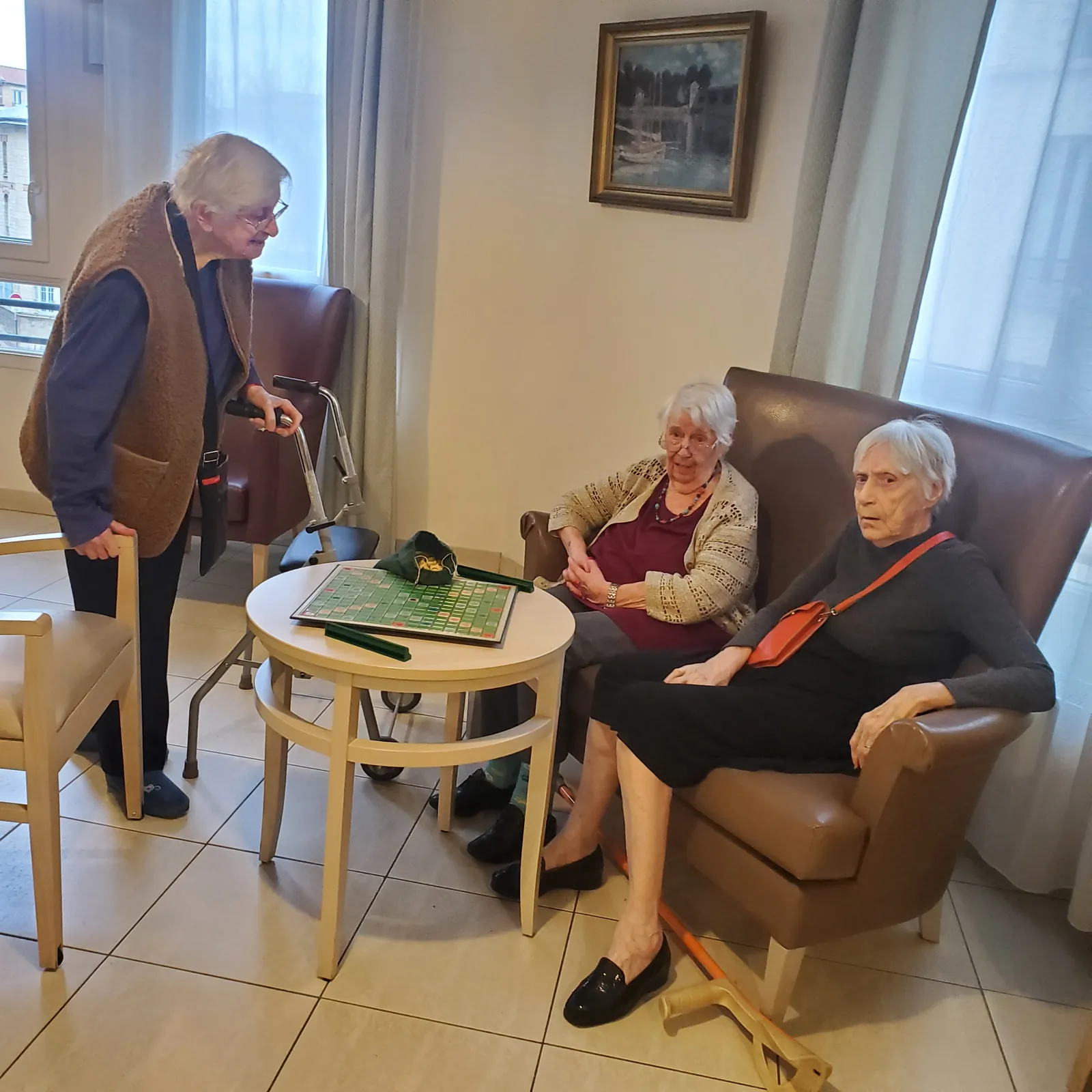 Scrabble à la résidence !
