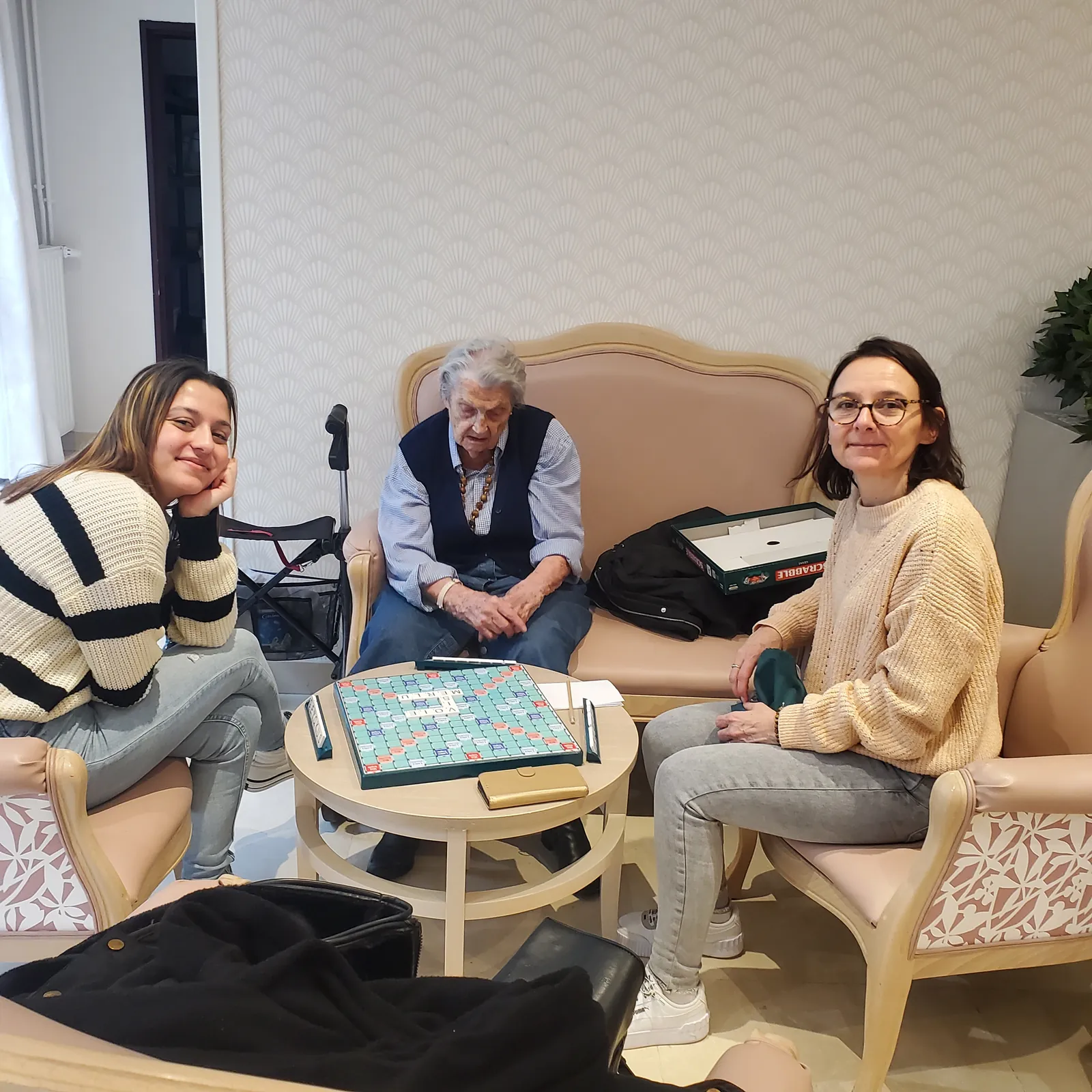 Scrabble à la résidence !