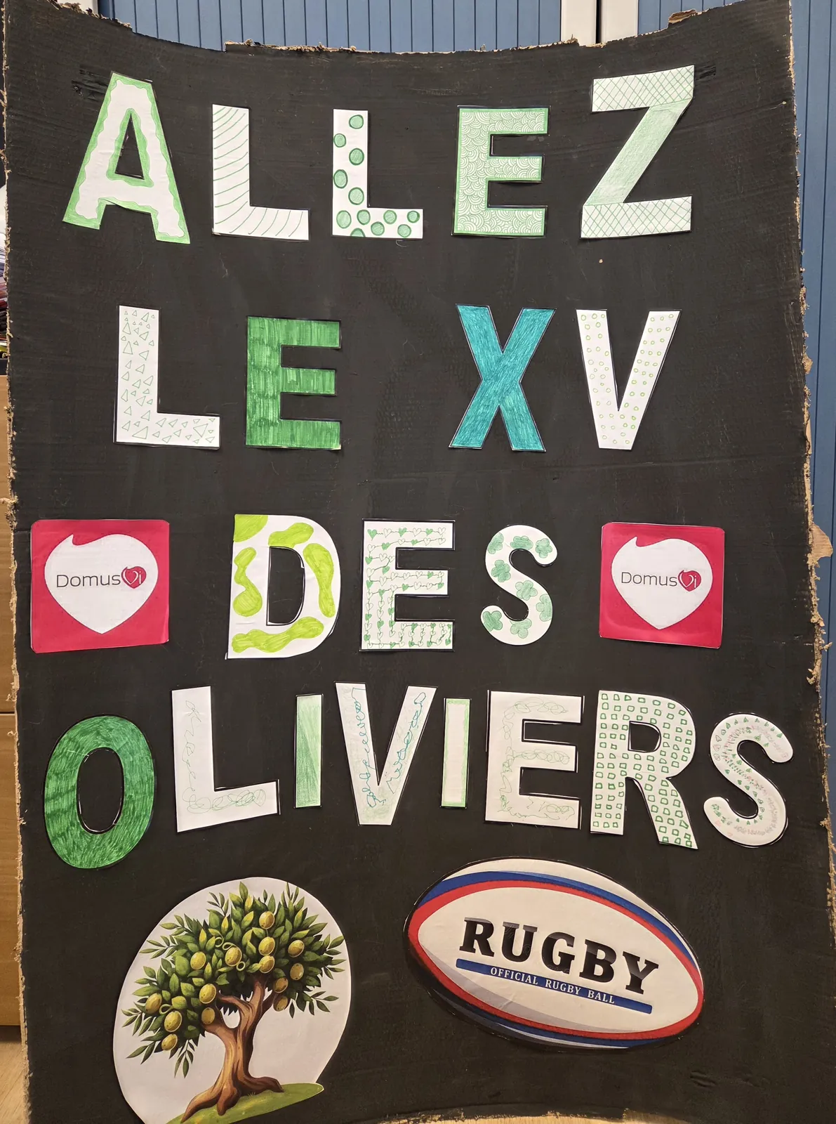 Allez le XV des Oliviers ! 
